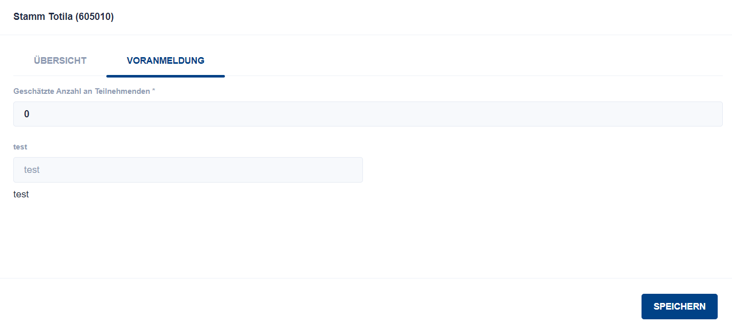 Vorschau der Lama Webseite