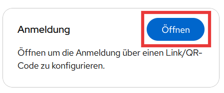 Anmeldung-Kachel