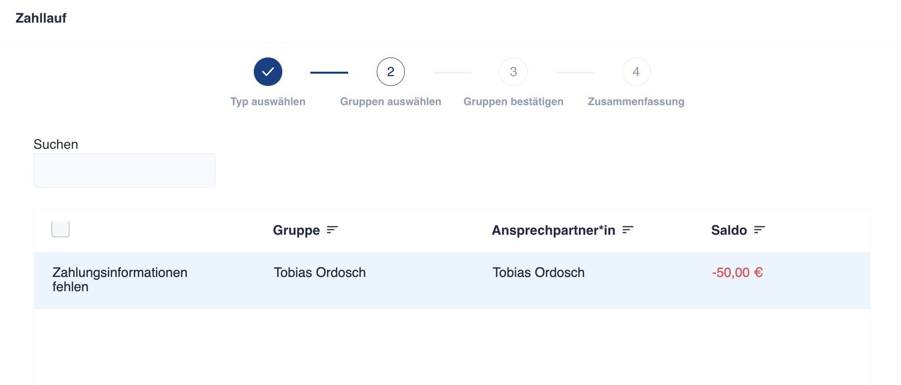 Vorschau der Lama Webseite